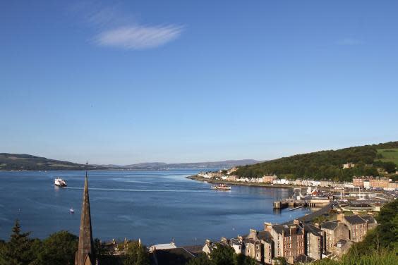 The bay on the Isle of Bute (istock)