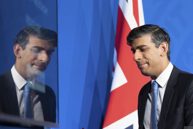 El primer ministro británico, Rishi Sunak (Archivo)