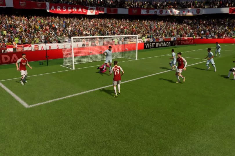 Leandro Trossard made it 3-1 to Arsenal