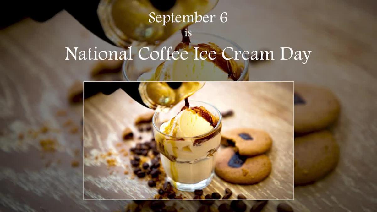 Sep. 6 National Coffee Ice Cream Day