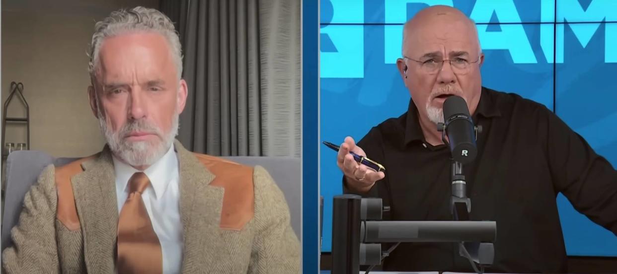 'It's a miracle of stupidity': Jordan Peterson tells Dave Ramsey the 'No. 1 thing' Americans need to accomplish their goals — and it's dead simple