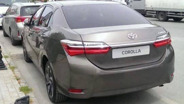 Toyota Corolla facelift