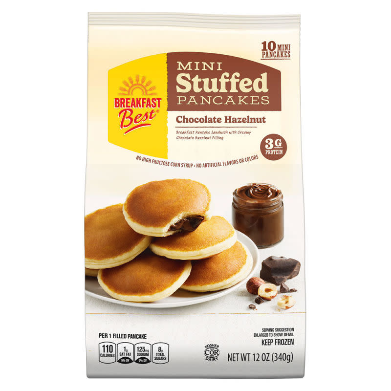 Breakfast Best Mini Stuffed Pancakes<p>Aldi</p>