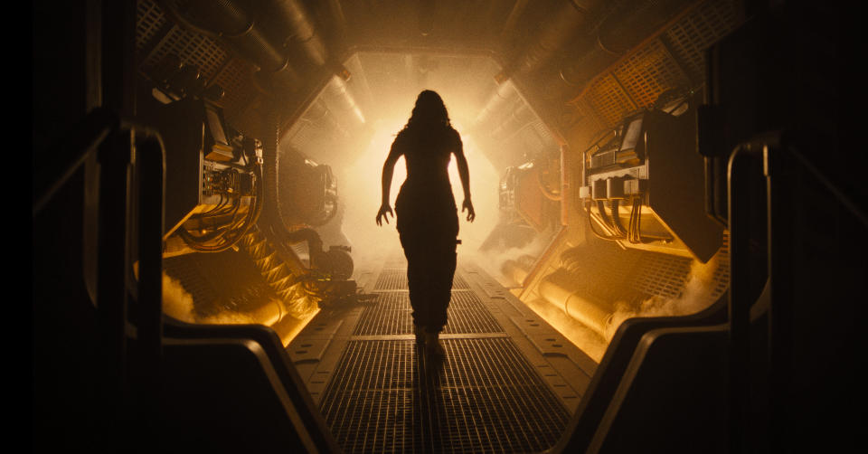 A still from the trailer for Alien: Romulus