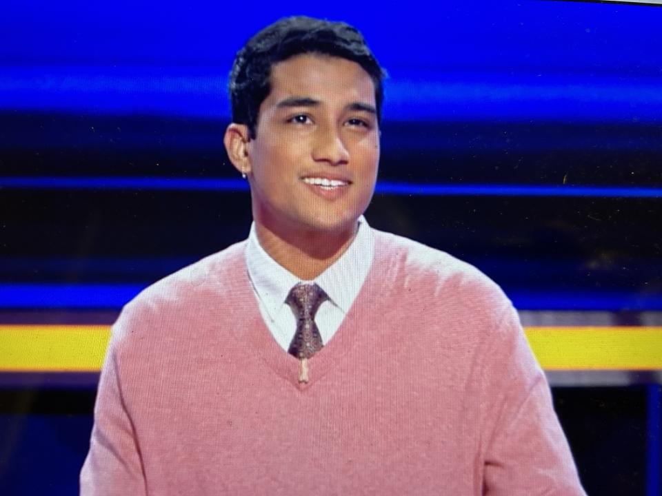 Two-time game show champion Sharath Narayan prevailed on ABC 