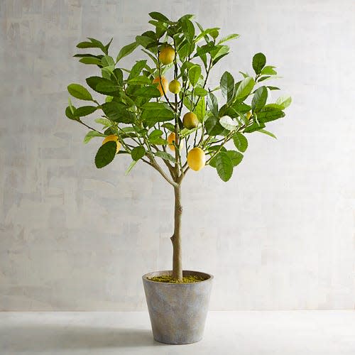 8) Faux Lemon Tree