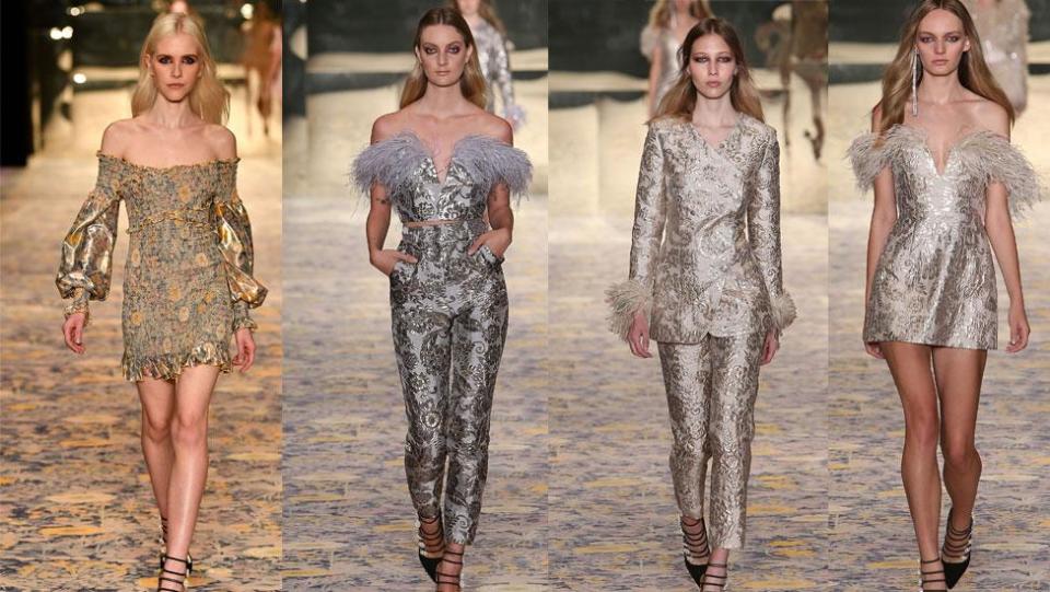 Alice McCall's MBFWA show is a metallic-lover's dream