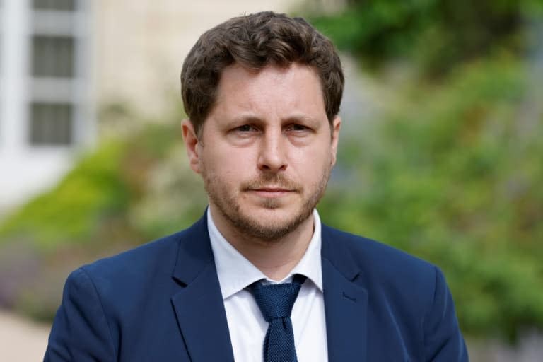 Julien Bayou, secrétaire national des Verts, et co-président du groupe des députés EELV, le 22 juin 2022 à Paris - Ludovic MARIN © 2019 AFP