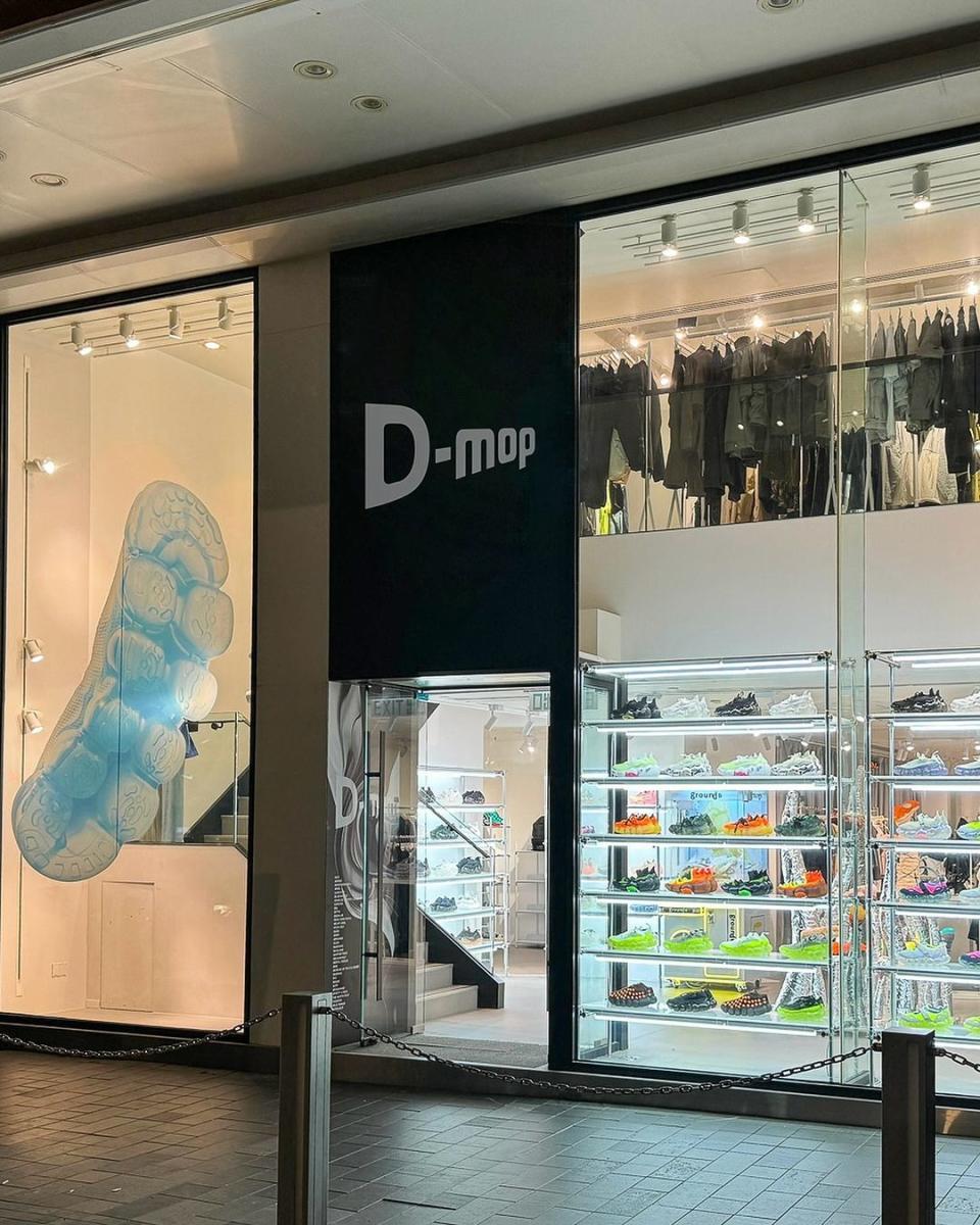 NewJeans也穿的「泡泡鞋」，D-mop x grounds首間香港聯名店登陸銅鑼灣！IG爆紅氣墊波鞋，香港買到獨家螢光黃鞋款