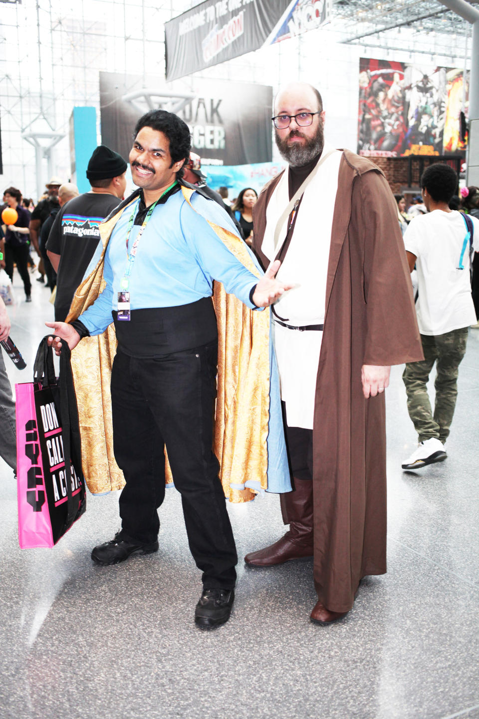 Lando Calrissian and Obi-Wan Kenobi