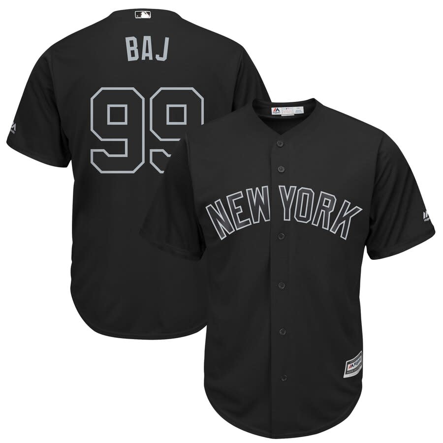 Aaron Judge "BAJ" New York Yankees 2019 Players' Weekend Jersey