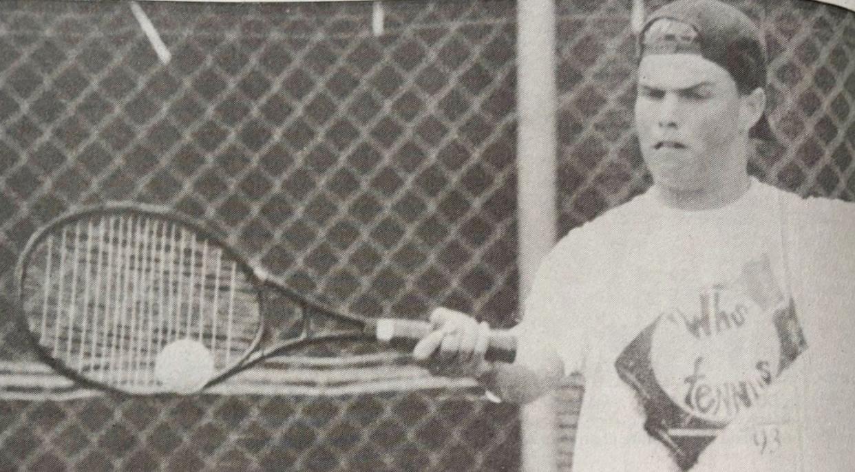 Mike Murphy won two first-flight singles titles and a first-flght doubles title for Watertown High School's boys tennis team in 1992 and 1993.