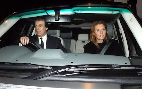 Sarah Ferguson and Prince Andrew