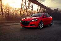 This is the 2013 Dodge Dart, the Alfa Romeo-based small car that's Chrysler's best chance to win compact car shoppers since the Neon was first introduced. It's a sharp looking entry -- even if it has a few too many options.