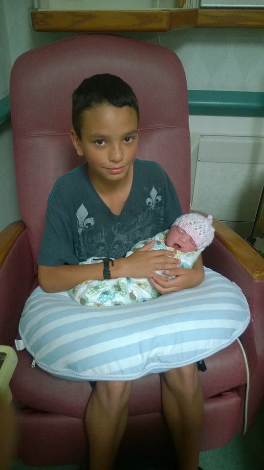 Both of my "new" babies togerher, August 7, 2014