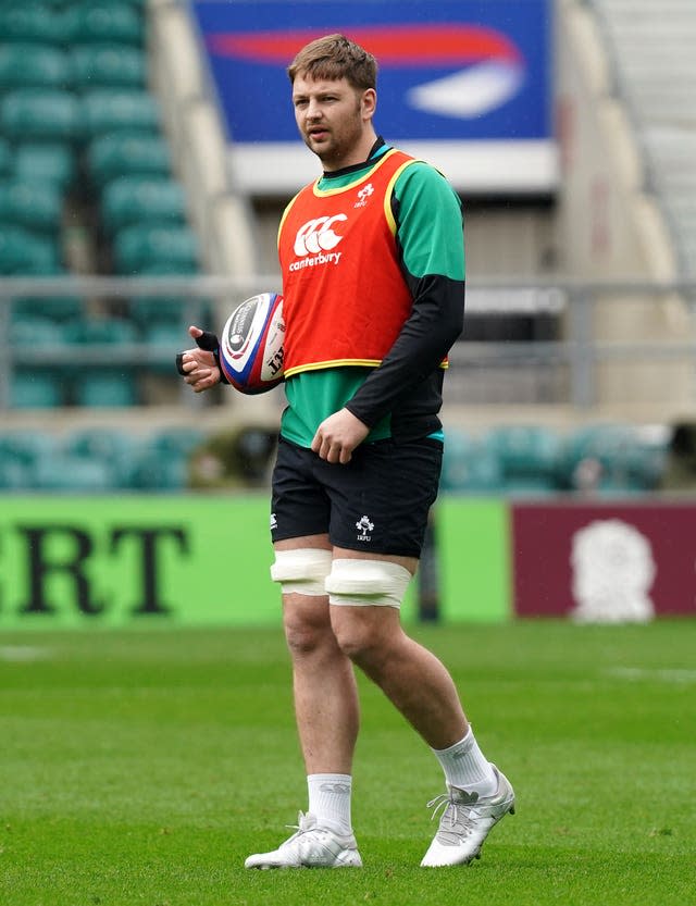 Ireland’s Iain Henderson was due to undergo surgery on a fractured forearm on Monday