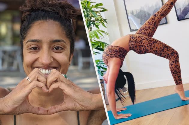 Jilna Shah and Puravi Joshi have experienced whitewashing in the yoga industry. (Photo: Jilna Shah/Puravi Joshi)