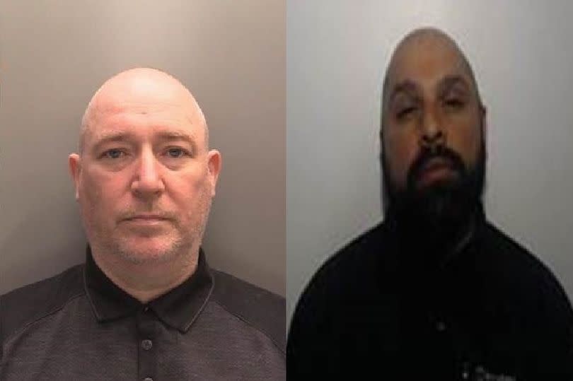 Peter Lawler and Danny Parmar -Credit:North West Regional Organised Crime Unit