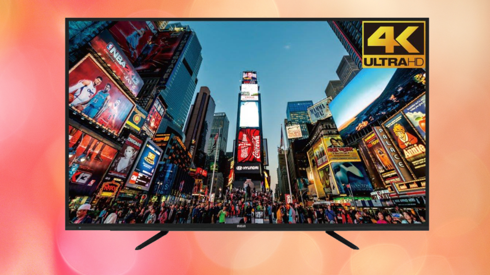 Save $110 on this RCA 58-inch Class 4K Ultra HD Roku LED Smart TV. (Photo: Walmart)