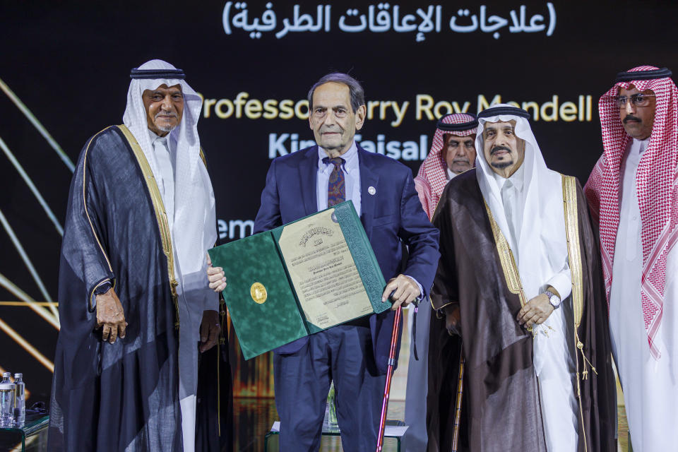 Professor Jerry Mendell, winner of the 2024 King Faisal Prize in Medicine