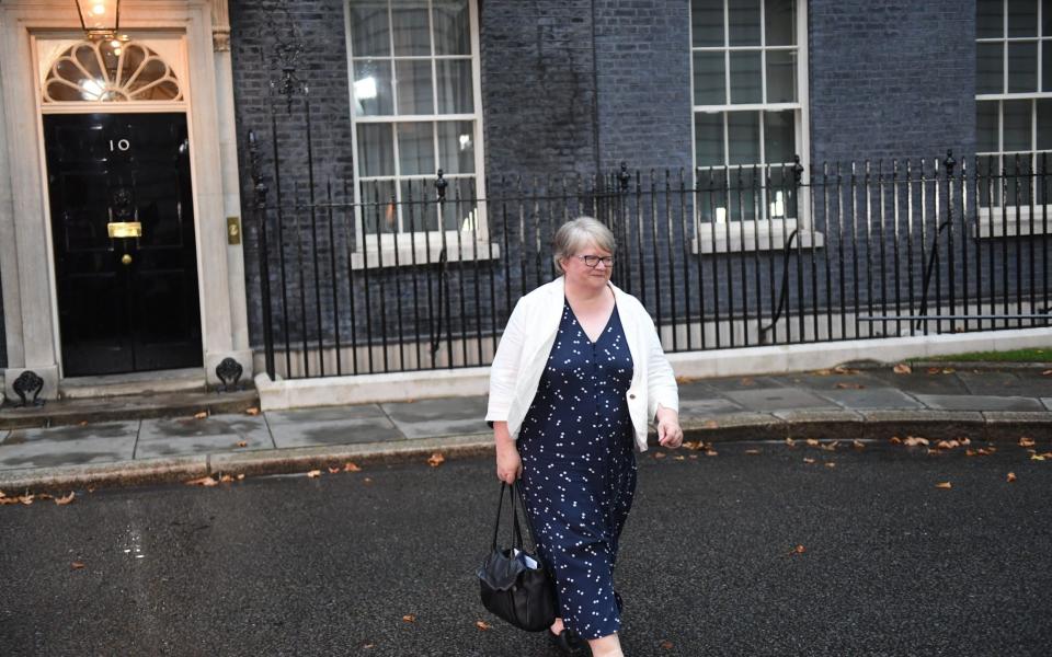 New Health Secretary and Deputy Prime Minister Therese Coffey leaves Downing Street - NEIL HALL/EPA-EFE/Shutterstock