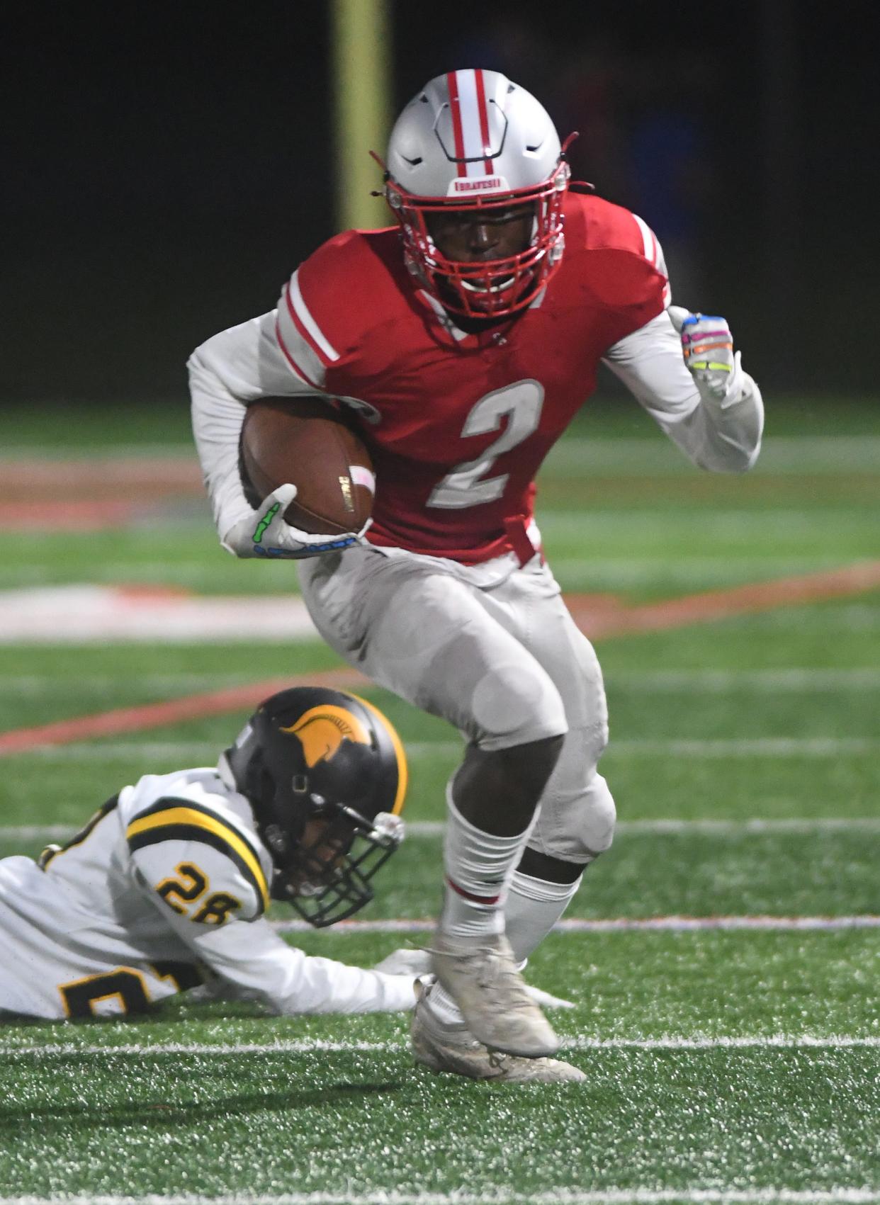 Tysheed Crockton and Canandaigua close their regular season at home against Hilton.