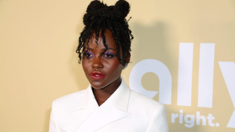 Lupita Nyong’o attends EBONY Power 100 at Milk Studios Los Angeles on October 29, 2022 in Los Angeles, California.