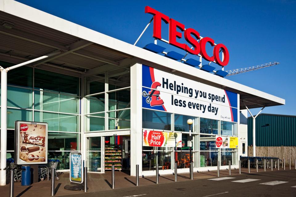 <p>Tesco’s chairman, John Allan, said the board “are conscious of our responsibilities to society” and that the company did not need the saving</p> (Getty Images)