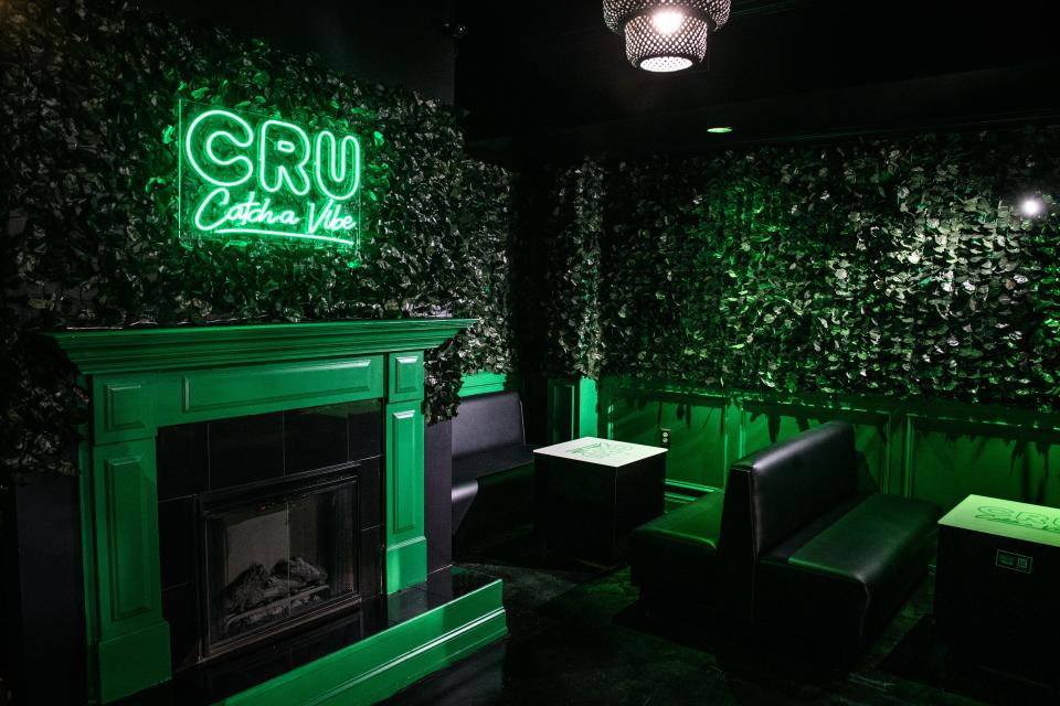 Cru Lounge at 114 Gillespie St.