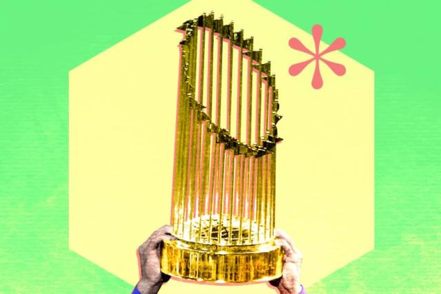 Want to see the World Series trophy? Whom do you know?