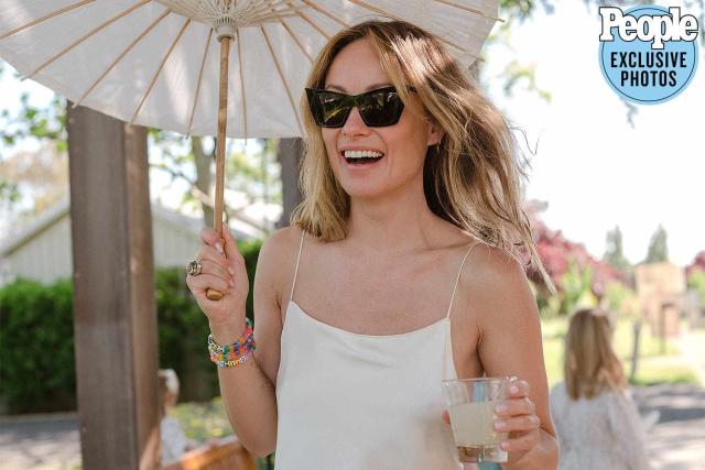 Olivia Wilde wore a wedding dress to someone else's wedding