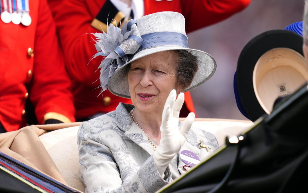 Princess Anne at Royal Ascot