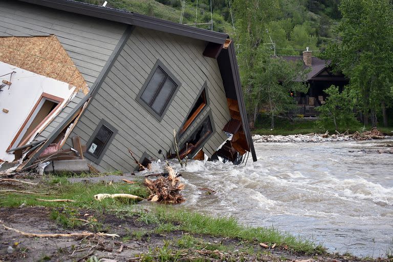 Inundaciones; Parque nacional Yellowstone; cambio climático; mundo;