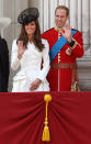 <p>The Duke and Duchess of Cambridge attend their first Trooping the Colour as a married couple. (PA Images)</p> 