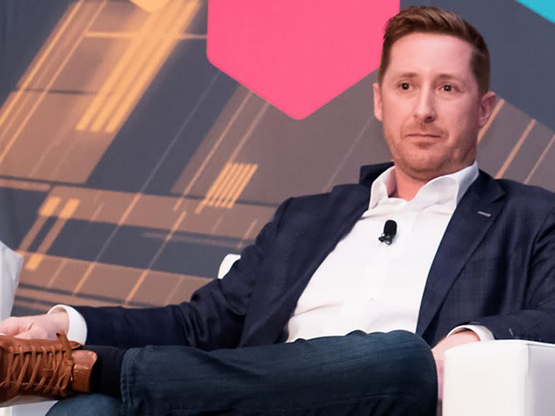 BlockFi CEO Zac Prince at Consensus 2019 (CoinDesk)