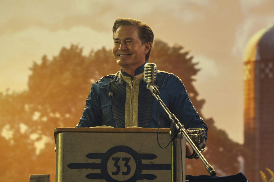 Kyle MacLachlan as Hank MacLean in Fallout season 1