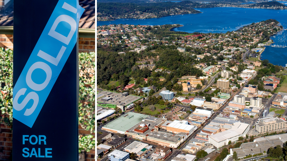 NSW first home buyer hotspots. Gosford, Central Coast.