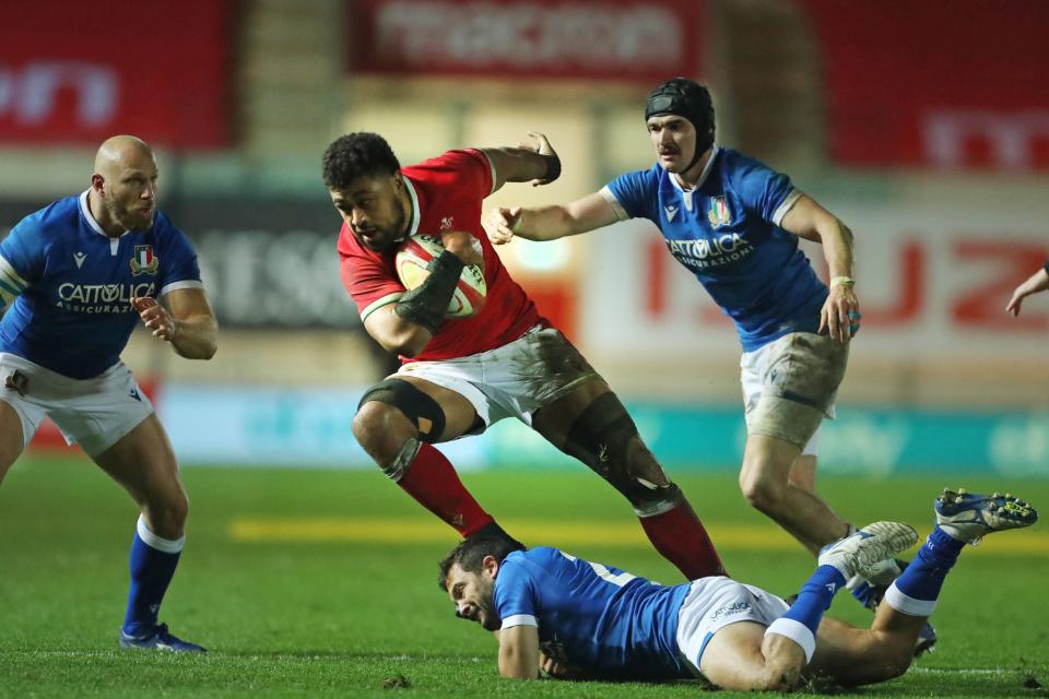 The brilliant Taulupe Faletau helped steer Wales to victoryAFP via Getty