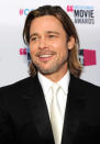 Brad Pitt <a href="http://www.mtv.com/news/articles/1677784/oscar-nominations-brad-pitt.jhtml" rel="nofollow noopener" target="_blank" data-ylk="slk:shared his enthusiasm;elm:context_link;itc:0;sec:content-canvas" class="link ">shared his enthusiasm</a> for “Moneyball” and “Tree of Life” nominations. “We’re ecstatic over here,” he said. “It means so much considering [‘Moneyball’] was just dead on the rocks two years ago. It took a lot of people to get it to the screen. It’s a great honor. I’m really happy.” The nomination of his co-star, Jonah Hill, was also celebrated. “I’m so happy for Jonah Hill. I can’t tell you. I’m doubly happy that ‘Tree of Life’ made it in there. We thought we were all but forgotten; just excited for [director and nominee] Terry Malick.”<br><br>“I’m just so happy that both these films have been recognized,” said Pitt. “‘Tree of Life’ was just as difficult to get made and it’s gonna be pancakes for everyone this morning.”