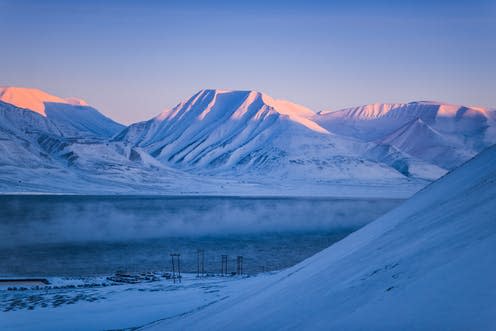 <span class="caption">Svalbard archipelago, Norway.</span> <span class="attribution"><a class="link " href="https://www.shutterstock.com/image-photo/winter-mountain-nature-svalbard-longyearbyen-norway-605660774?src=TPaZTXEkIiiP-TKor-UxyQ-1-2" rel="nofollow noopener" target="_blank" data-ylk="slk:Ginger_polina_bublik/Shutterstock;elm:context_link;itc:0;sec:content-canvas">Ginger_polina_bublik/Shutterstock</a></span>