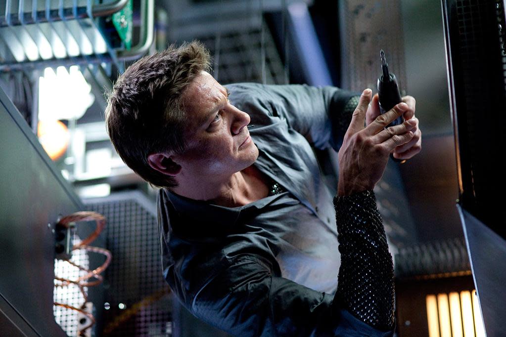 Jeremy Renner in Mission: Impossible — Ghost Protocol