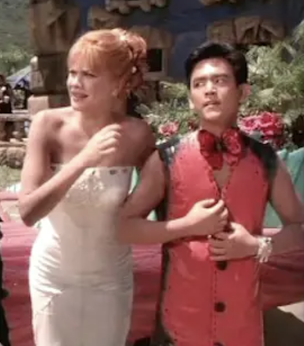 John Cho in "The Flintstones in Viva Rock Vegas."