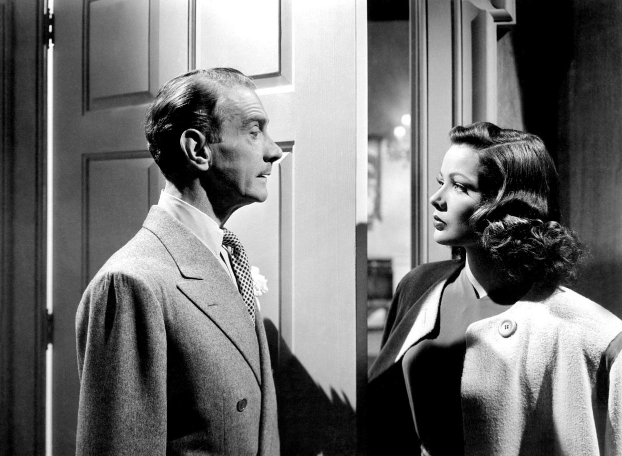 Clifton Webb, with Gene Tierney in "Laura" (1944)