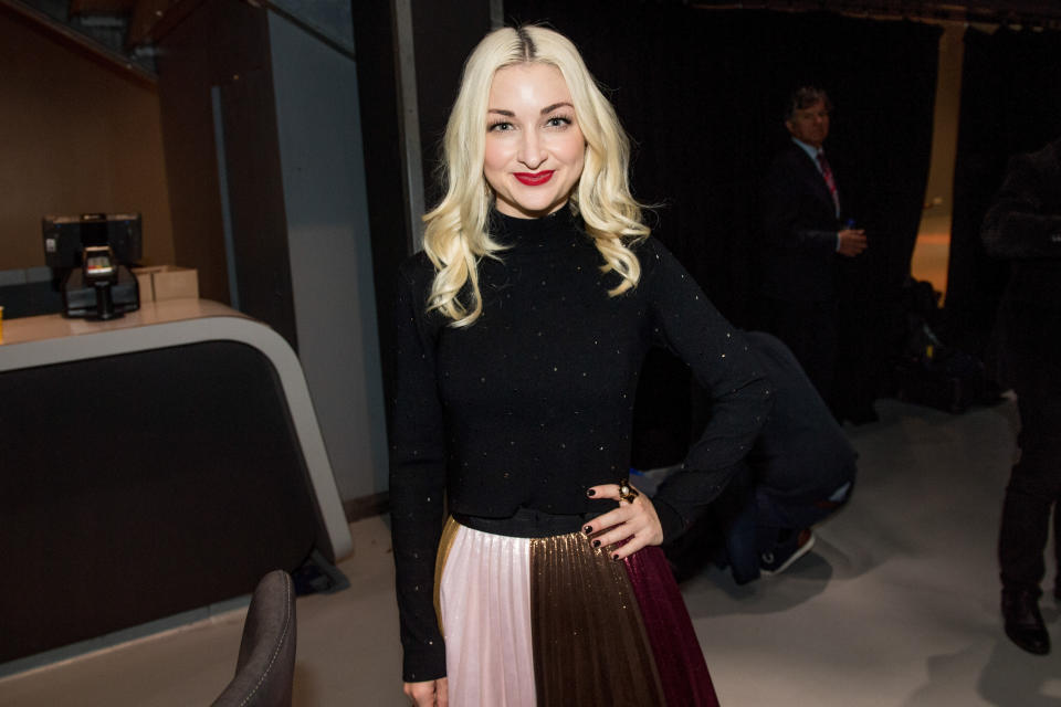 Australierin Kate Miller-Heidke hat laut Buchmachern gute Chancen auf den ESC-Sieg am Samstag. (Bild: ddp Images)