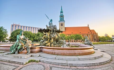 Berlin's Alexanderplatz - Credit: ARTUR KOTOWSKI