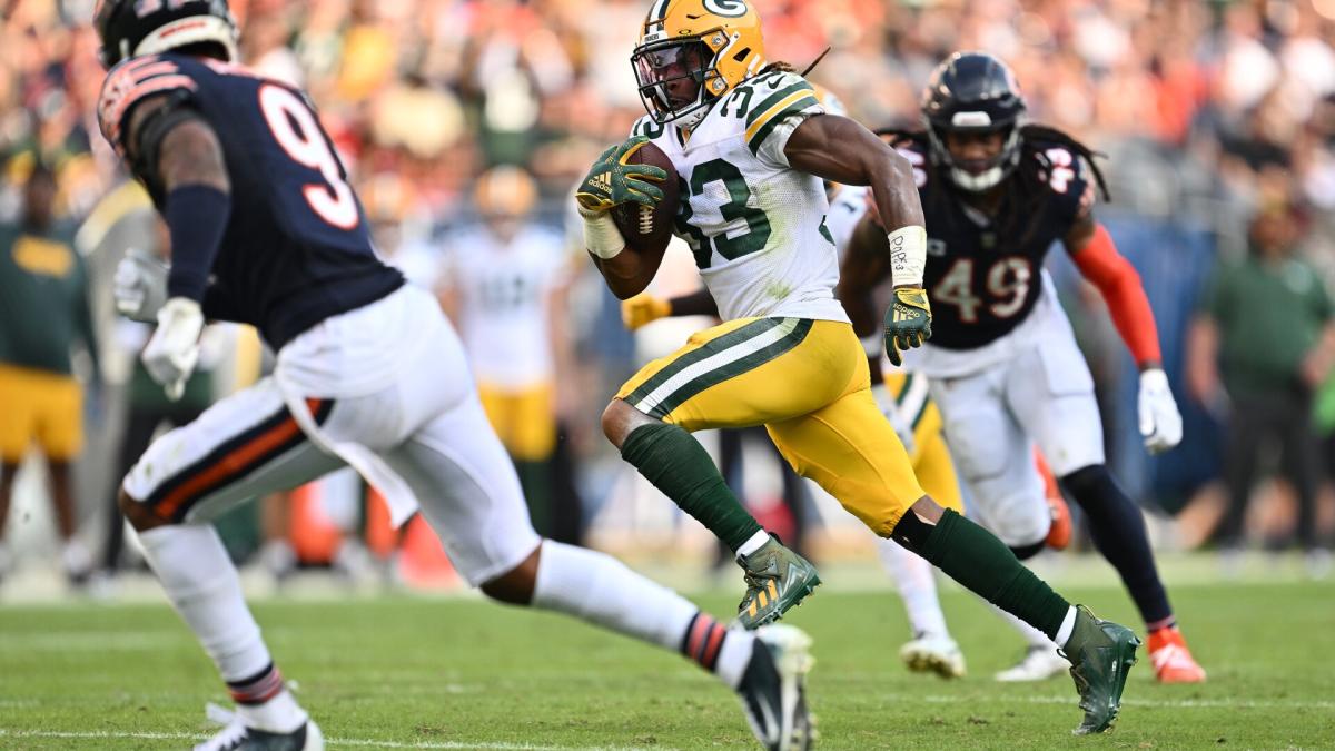 RB Aaron Jones (hamstring), WR Christian Watson (hamstring) among four  Packers questionable vs. Falcons