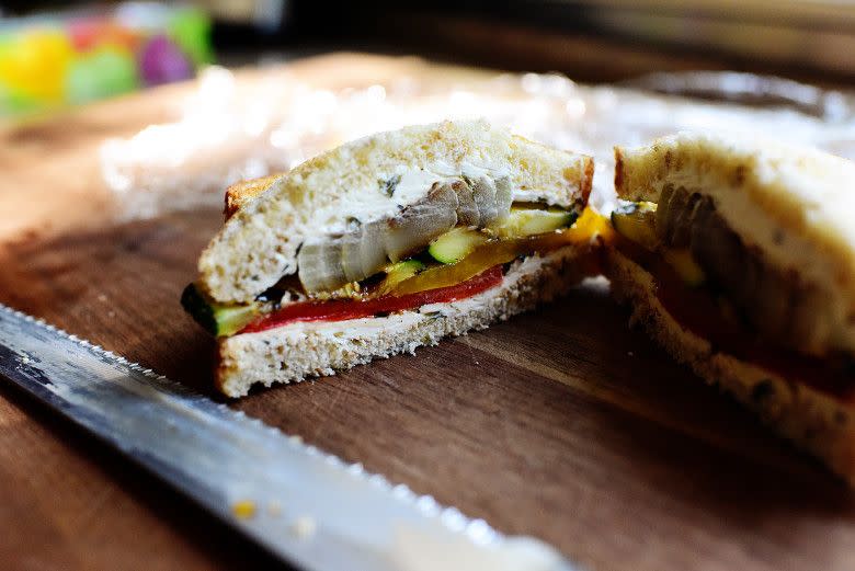 zucchini recipes grilled veggie sandwich