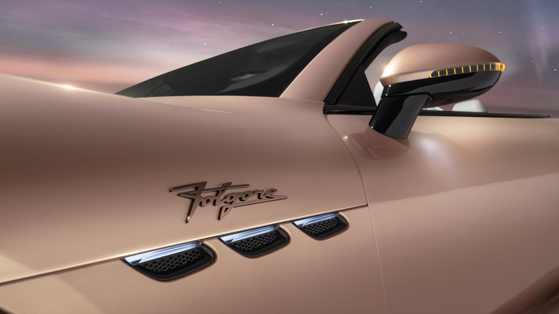 The Folgore sound is based on a Maserati V8. - Image: Maserati