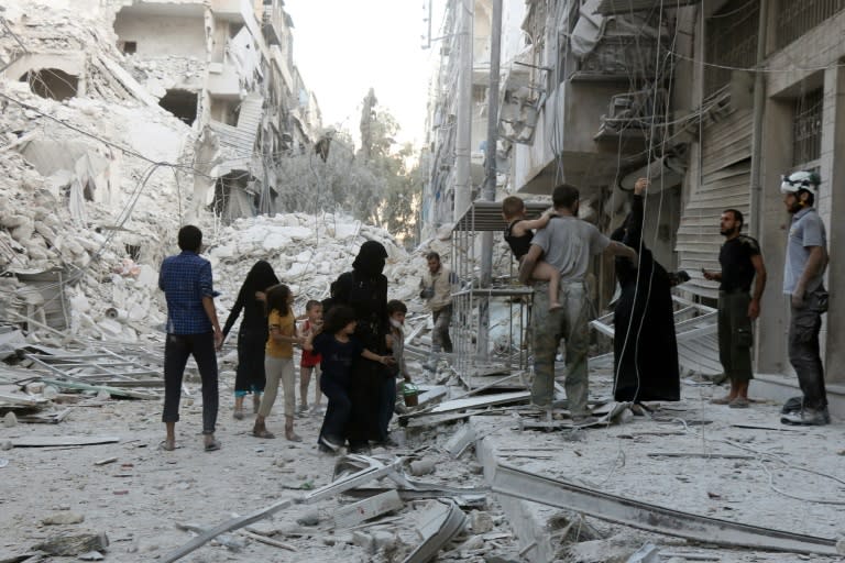 More than 155 people have been killed by Russian and regime bombardment on Aleppo city in the last week