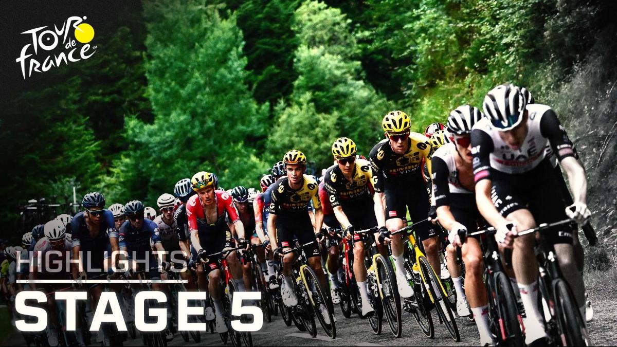 Highlights 2023 Tour de France, Stage 5 Yahoo Sports